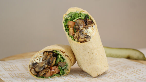 Mediterranean Vegetable Wrap